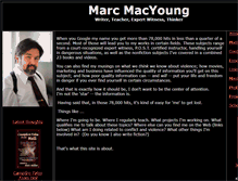 Tablet Screenshot of marcmacyoung.com